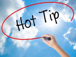 Helpful Hot Tips